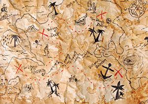 Pirate Treasure Map